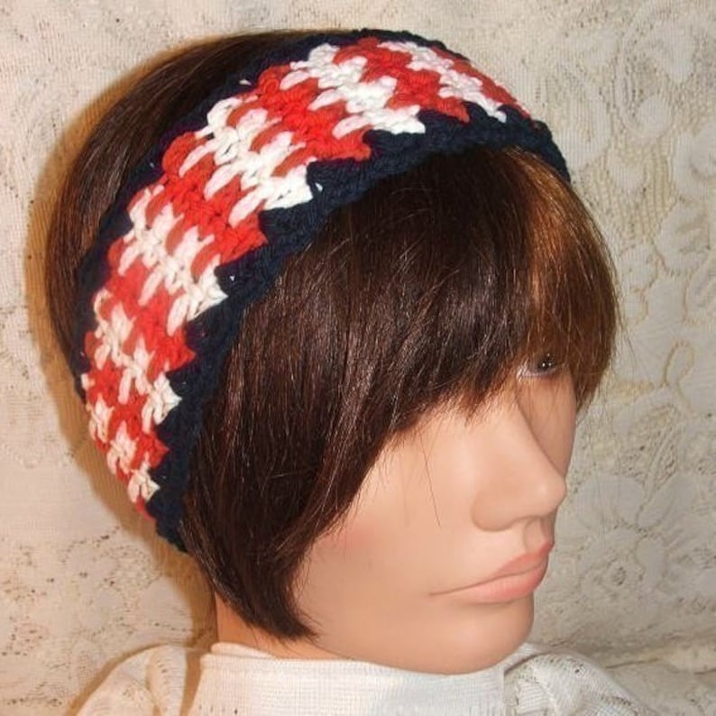 Crochet Pattern-Headband of the Month Club image 4