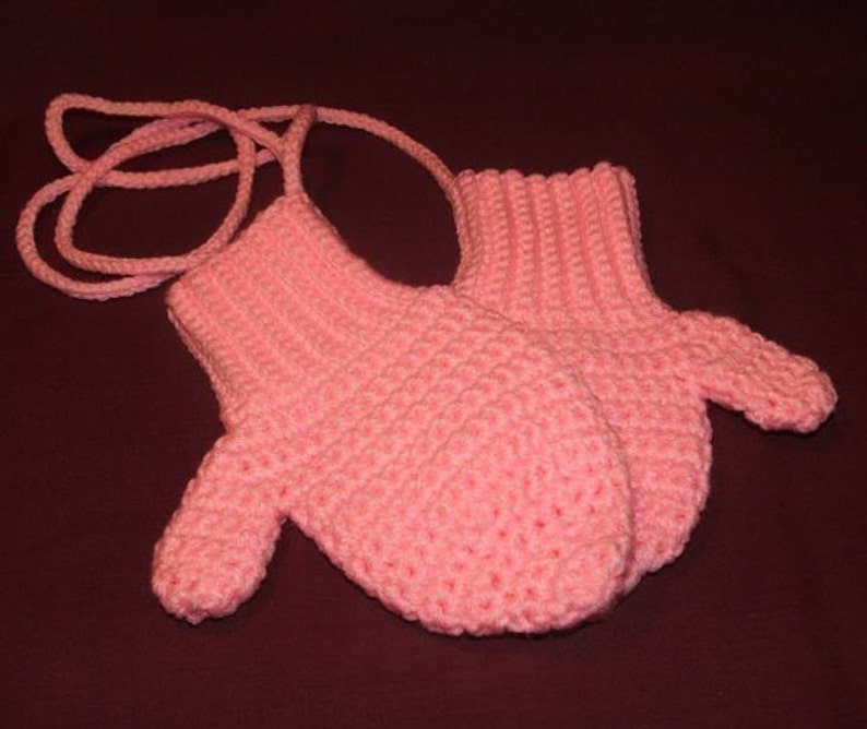 Crochet Patternmittens on a String Etsy