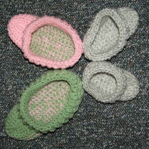 Crochet Pattern-Clog Liners, Jr. image 2