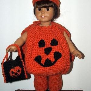 Crochet Pattern-AG Pumpkin Costume