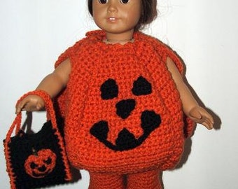 Crochet Pattern-AG Pumpkin Costume