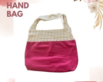 Handmade Pink Bag