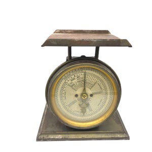 Vintage Pelouze Postal Scale: 1930s USPS Decor