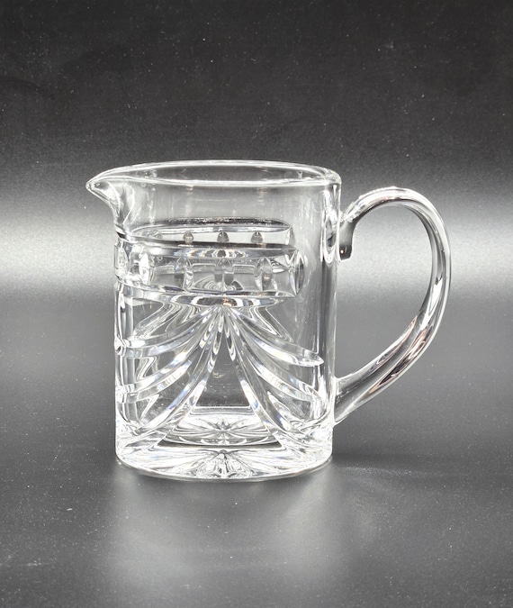 Vintage Waterford Creamer, "Overture" Crystal, Seahorse Symbol, 1998