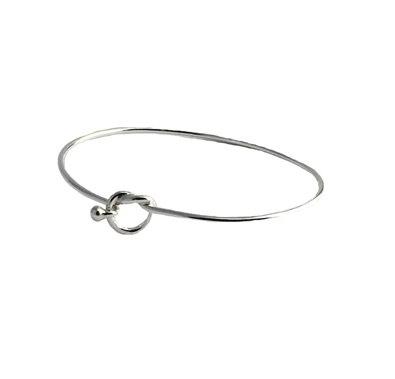 Will You Be My Bridesmaid Gift Love Wedding Jewelry Friendship Bracelet Sterling Silver Tie The Knot Heart Bangle