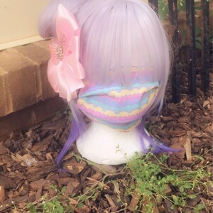 Pastel Goth washable cloth Facemask image 5