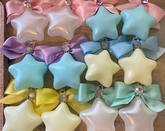 Puffy Star Earrings by Lula Cosplay