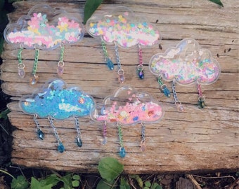 Fairy Kei Pastel Cloud Hair Clip