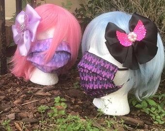 Pastel Goth washable cloth Facemask