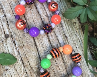 Halloween Bead Bracelets