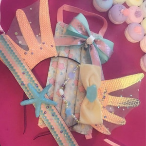 Pastel Mermaid Accessory Set