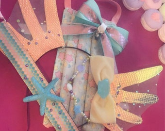 Pastel Mermaid Accessory Set