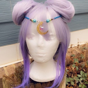 Moon and Stars Headpiece inspired by Sailor Moon