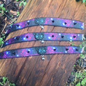 Celestial Kitty Spiked Choker