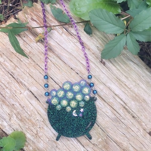 Bubbling Cauldron Necklace