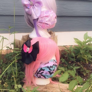 Pastel Goth Cloth Facemask Feeling Witchy