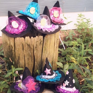 Pastel Goth Witch Hat
