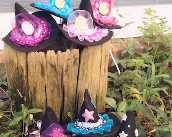 Pastel Goth Witch Hat