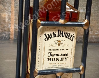 希少!!【V MADE】COUNTRY JAIL L/T【送関込】 Vintage #3 Jackson Whiskey Scotch Amber Premium Glass Bottle