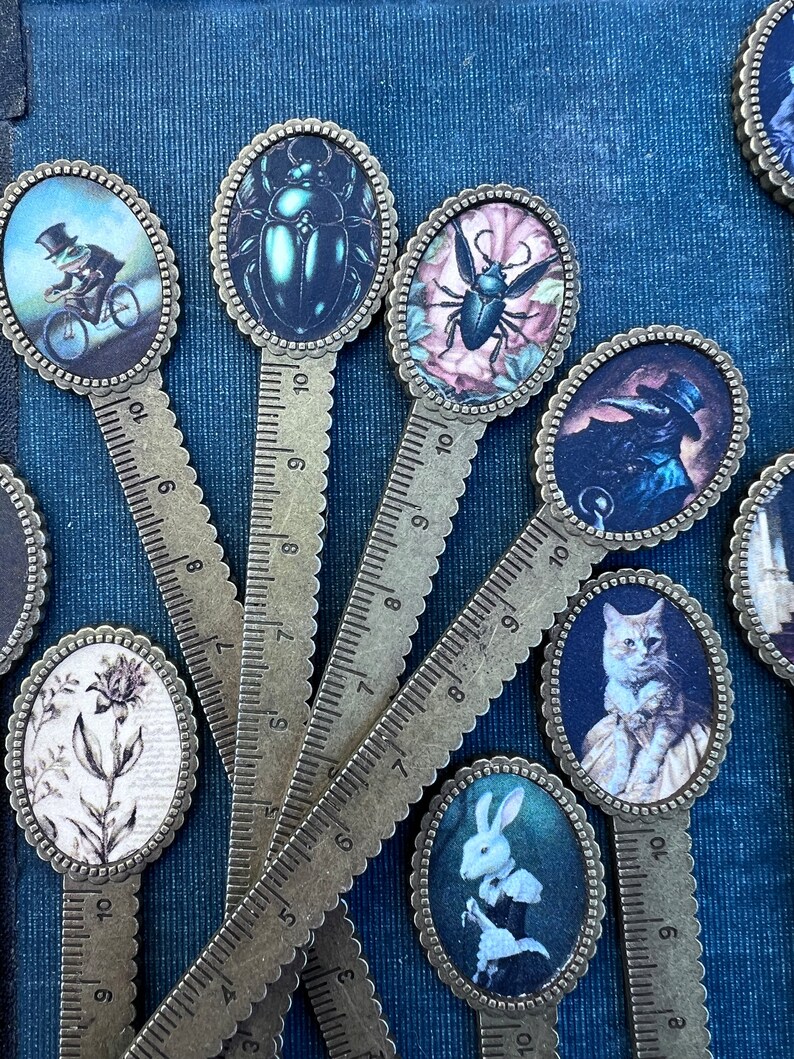 Whimsical Metal Bookmarks Victorian Inspired Curiosities and Oddities ...