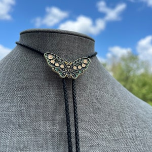 Bohemian Dreamer Yall&#39;ternative Bolo tie necklace braided leather cottage vibes