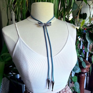 Dragonfly Bolo Tie Necklace Yallternative Cottagecore Vibes Cottage Garden Party