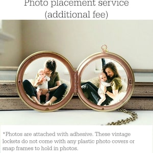 Photo Locket-Gift For Women Christmas Gift For Her Locket Necklace Personalized Necklace Gift for Her-Mom Christmas Gift For Wife image 3