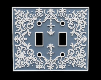 Vienna Collection - Light Switch Cover - Standard Toggle - 2 Gang
