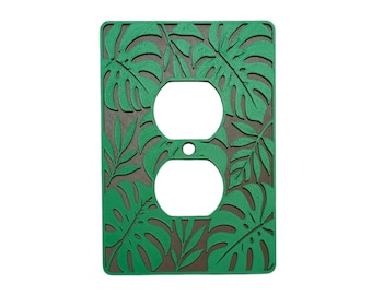 Monstera Collection - Outlet Cover - Standard Outlet - 1 Gang