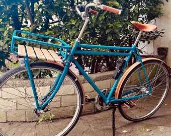 Vintage Union 28 inch Cruiser with load carrier - unique, newly built