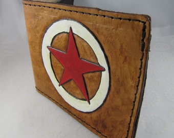 Leather Wallet - LONE STAR