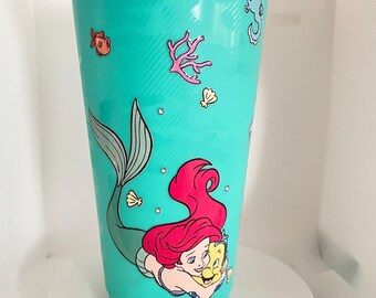 mermaid 24 ounce tumbler