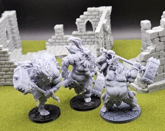 Thunder Oni Resin Tabletop Gaming Miniature.