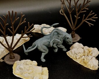 Displacer Beast: Resin Tabletop Gaming Miniature.