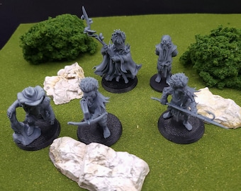 Band of Derro:Resin Tabletop Gaming Miniatures.
