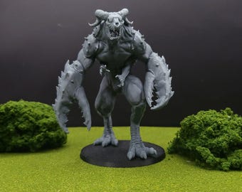 Glabrezu: Resin Tabletop Gaming Miniature.