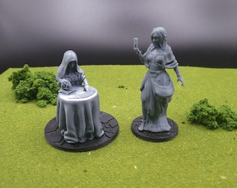 Vadoma- Fortune Teller Resin Tabletop Gaming Miniature