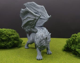 Manticore: Resin Tabletop Gaming Miniature.
