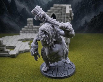 Venom Troll Resin Tabletop Gaming Miniature.