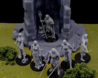 Eclipse of Drow: Resin Tabletop Gaming Miniatures.
