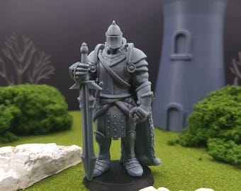 Armored Fighter:Resin Tabletop Gaming Miniature.