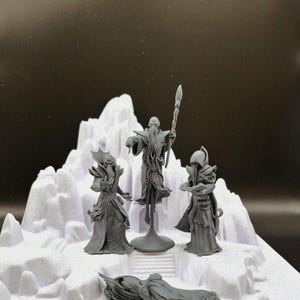 Mindflayers and Intellect Devourers: Resin Tabletop Gaming Miniatures.
