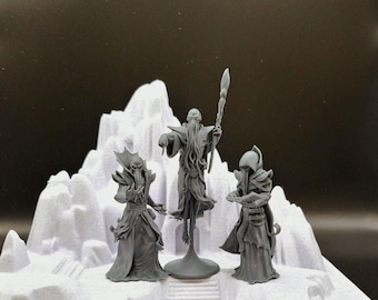 Mindflayers and Intellect Devourers: Resin Tabletop Gaming Miniatures.