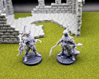 Elf Male Druid Resin Tabletop Gaming Miniature.