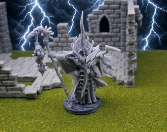 Necromancer Apprentice Resin Tabletop Gaming Miniature.