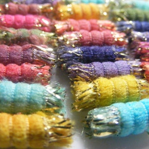 Fiber Bead Mini The truth is, no one will ever know how soft we are until they hold us in their hand. hair braid accent, slow stitch add on