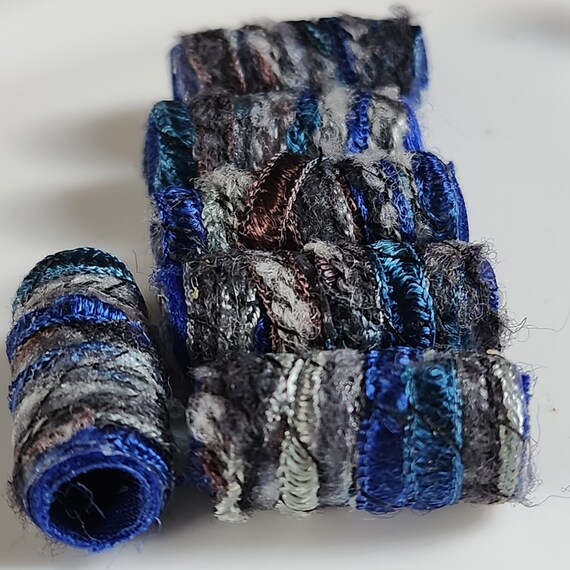 Set of 6 Fiber Beads. She Says We Have Shadows. Yes, but Isn