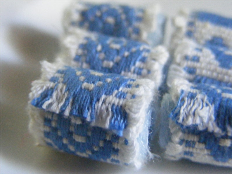 Set of 6 textile beads. Yes, we know we're Norwegian blue but what are we supposed to DO Does this change the job description image 4