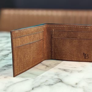 Handgefertigte Leder Geldbörse - Pueblo Leder