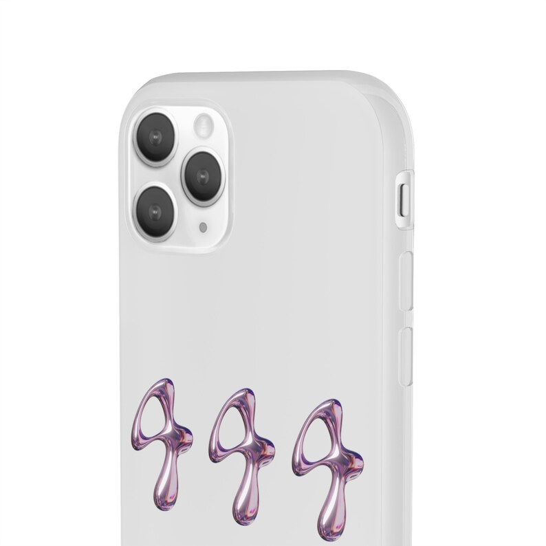444 Angel Numbers Flexi Phone Case Etsy UK